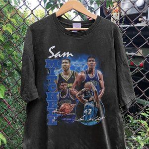 Vintage 90s Graphic Style Sam Mitchell T-shirt, Sam Mitchell